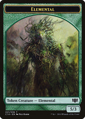 Elemental // Beast (019/036) Double-Sided Token [Commander 2014 Tokens] | Gamers Paradise