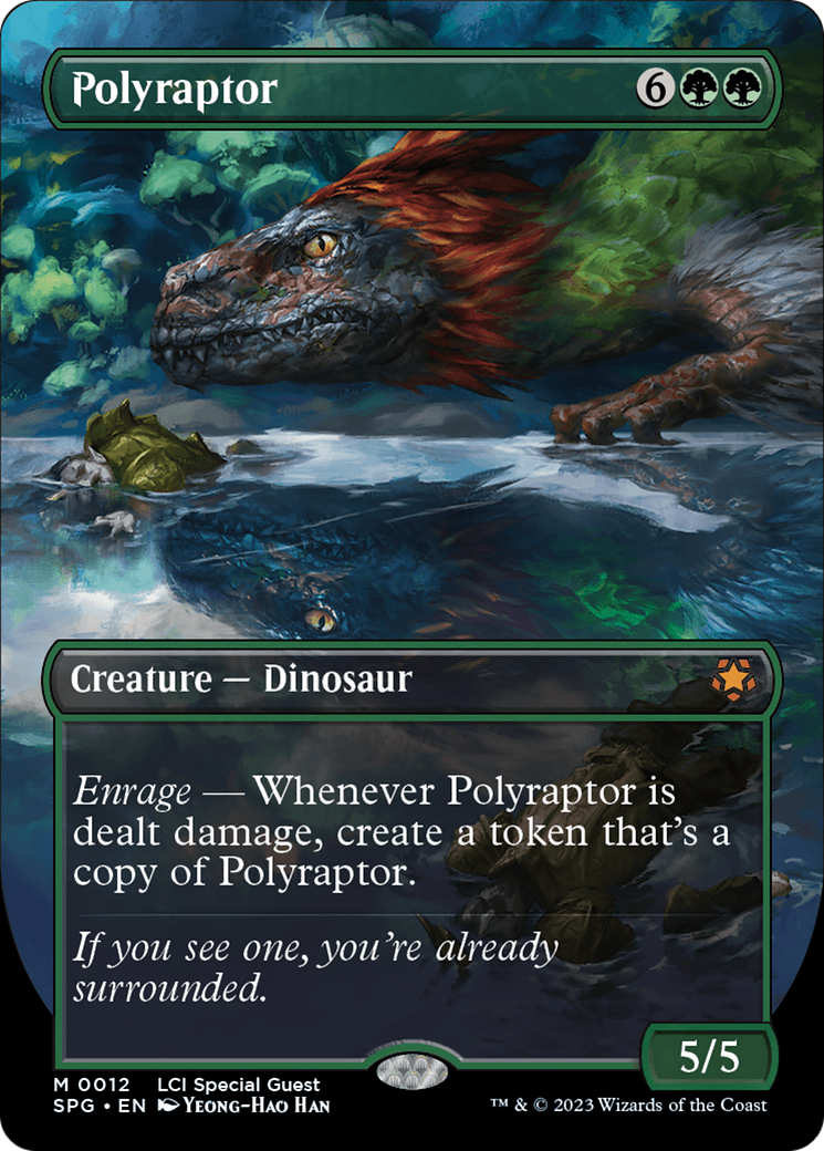 Polyraptor (Borderless) [The Lost Caverns of Ixalan Special Guests] | Gamers Paradise