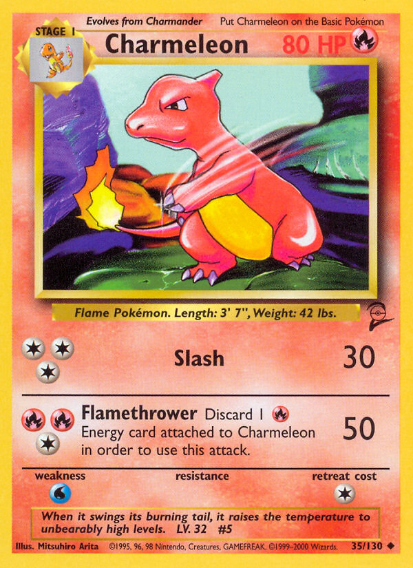 Charmeleon (35/130) [Base Set 2] | Gamers Paradise