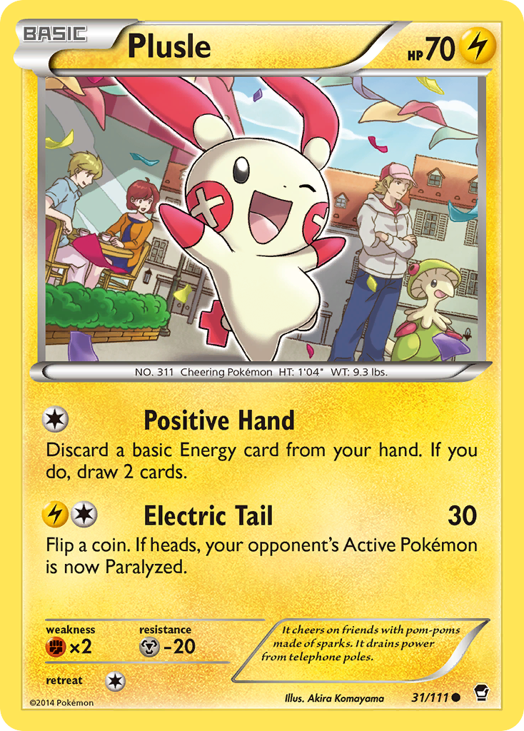 Plusle (31/111) [XY: Furious Fists] | Gamers Paradise