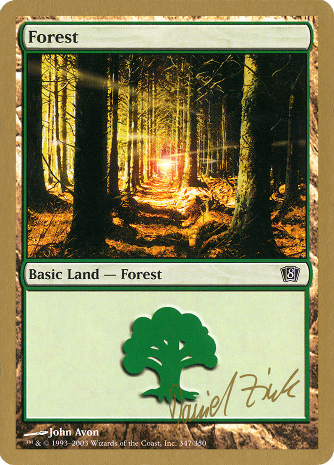 Forest (dz347) (Daniel Zink) [World Championship Decks 2003] | Gamers Paradise