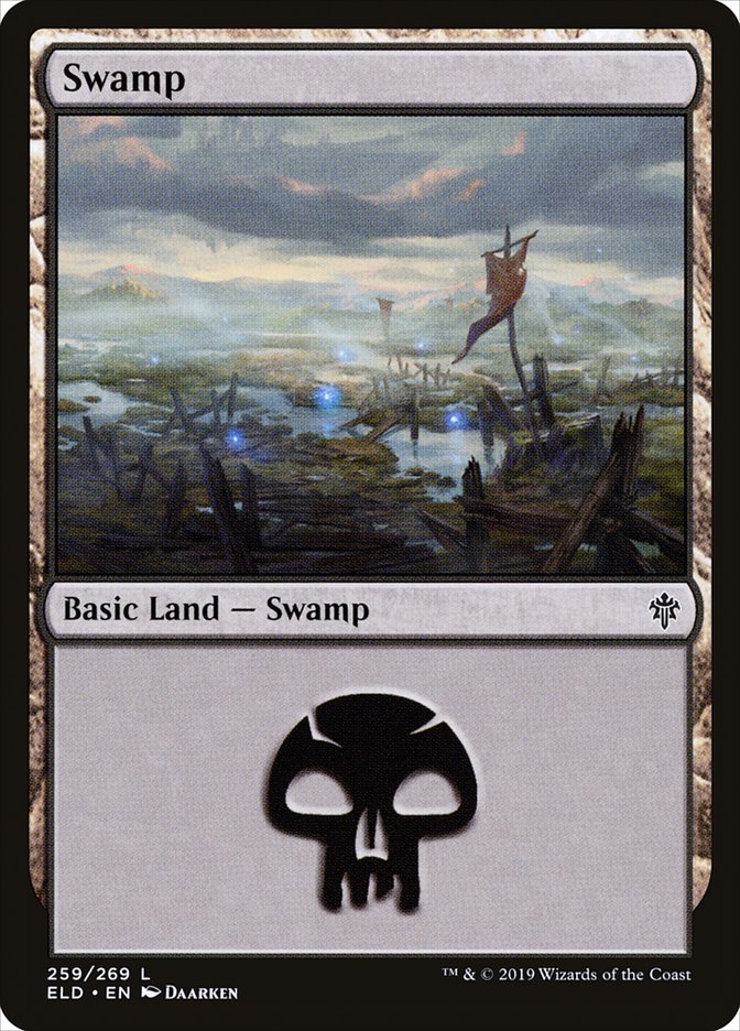 Swamp (259) [Throne of Eldraine] | Gamers Paradise