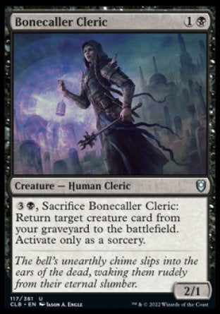 Bonecaller Cleric [Commander Legends: Battle for Baldur's Gate] | Gamers Paradise