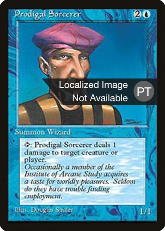 Prodigal Sorcerer [Fourth Edition (Foreign Black Border)] | Gamers Paradise