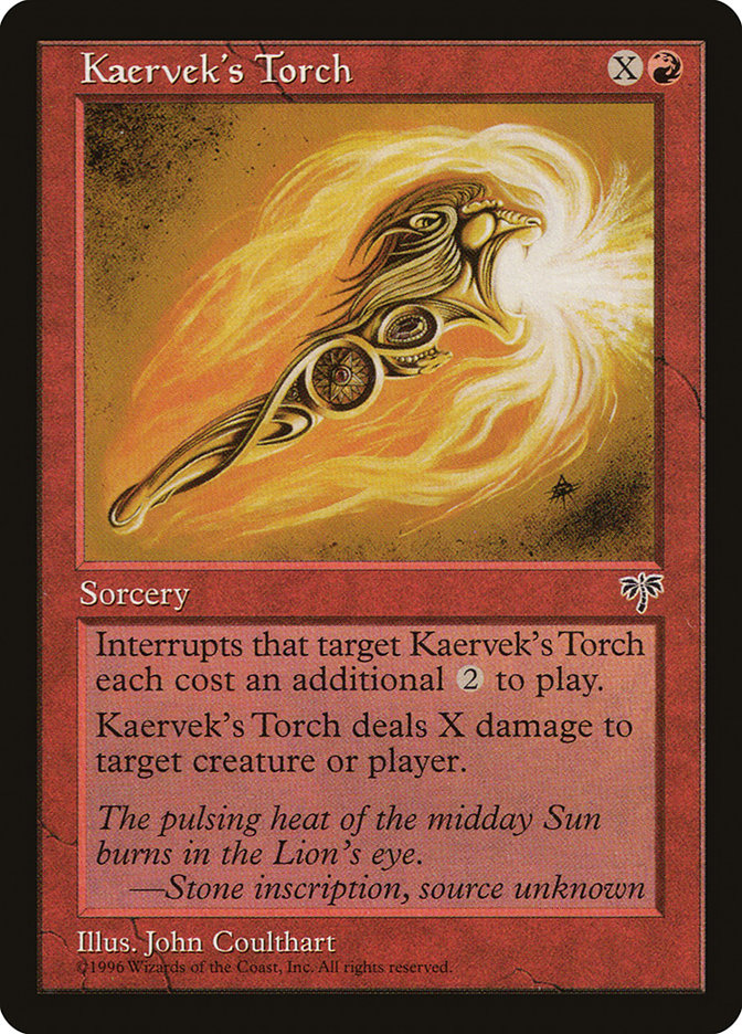 Kaervek's Torch [Mirage] | Gamers Paradise