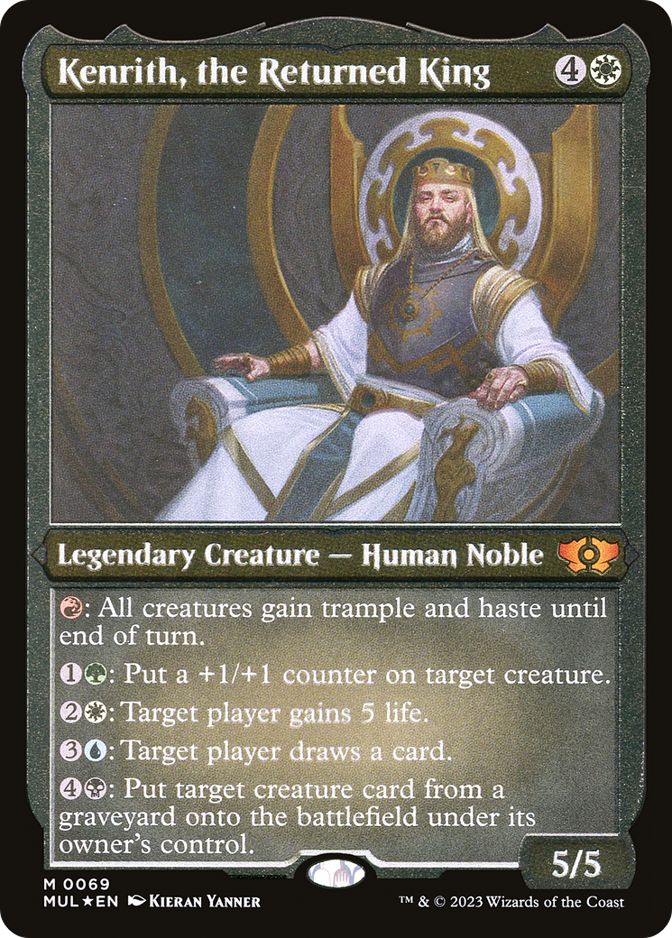 Kenrith, the Returned King (Foil Etched) [Multiverse Legends] | Gamers Paradise