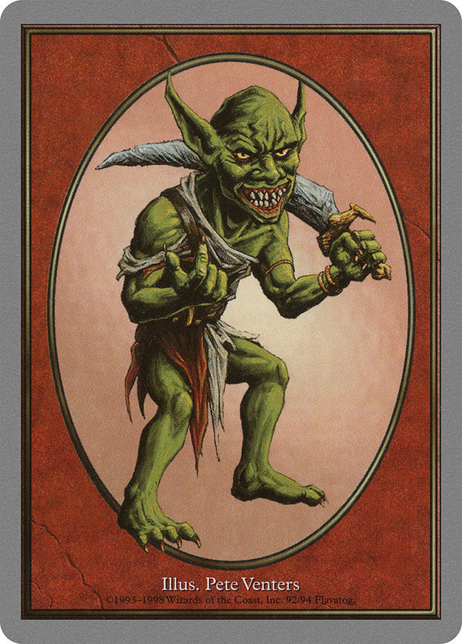 Goblin Token [Unglued Tokens] | Gamers Paradise