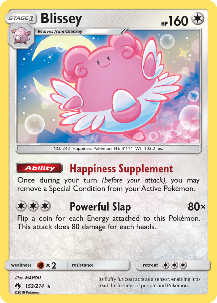 Blissey (153/214) [Sun & Moon: Lost Thunder] | Gamers Paradise