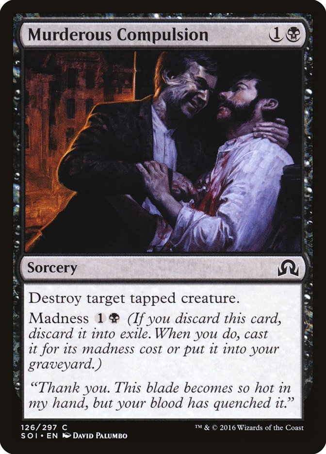 Murderous Compulsion [Shadows over Innistrad] | Gamers Paradise