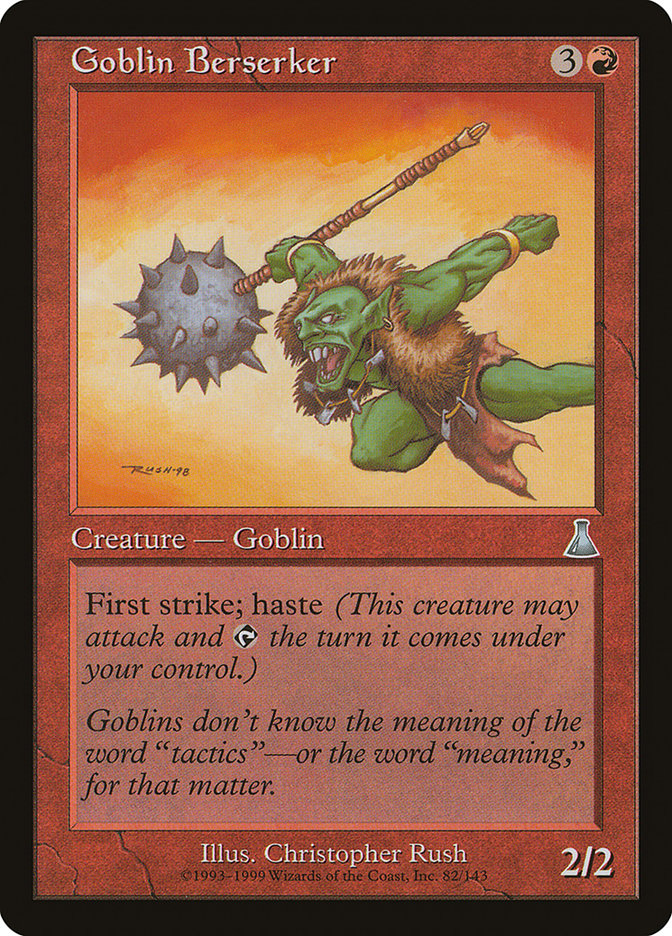 Goblin Berserker [Urza's Destiny] | Gamers Paradise