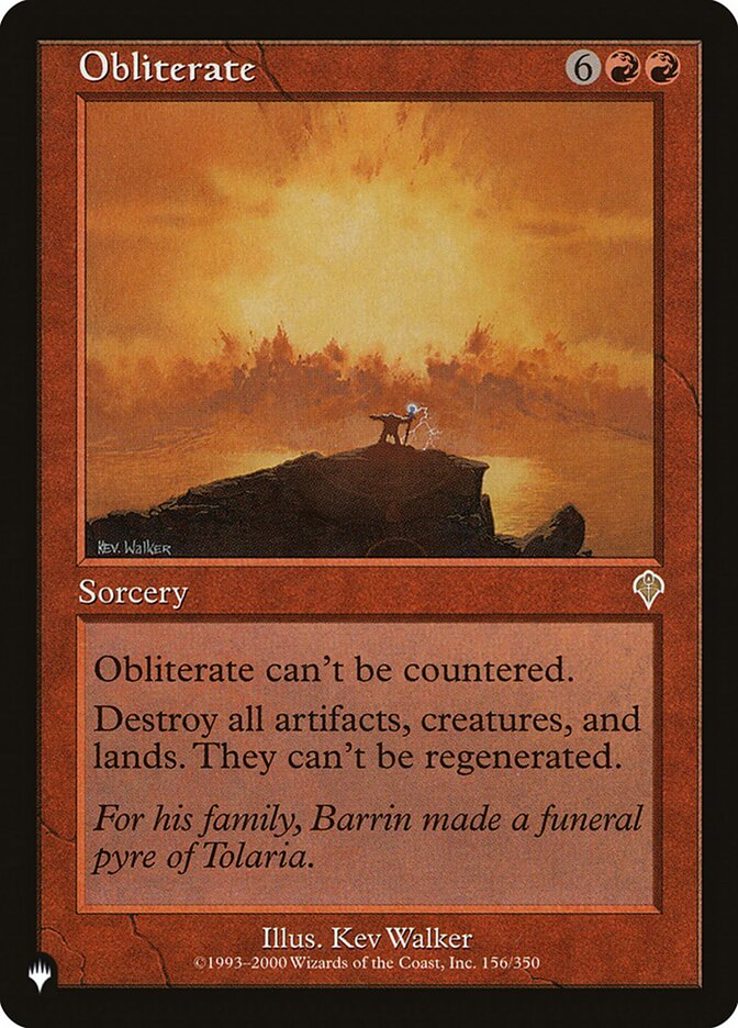 Obliterate [The List] | Gamers Paradise