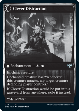 Distracting Geist // Clever Distraction [Innistrad: Double Feature] | Gamers Paradise