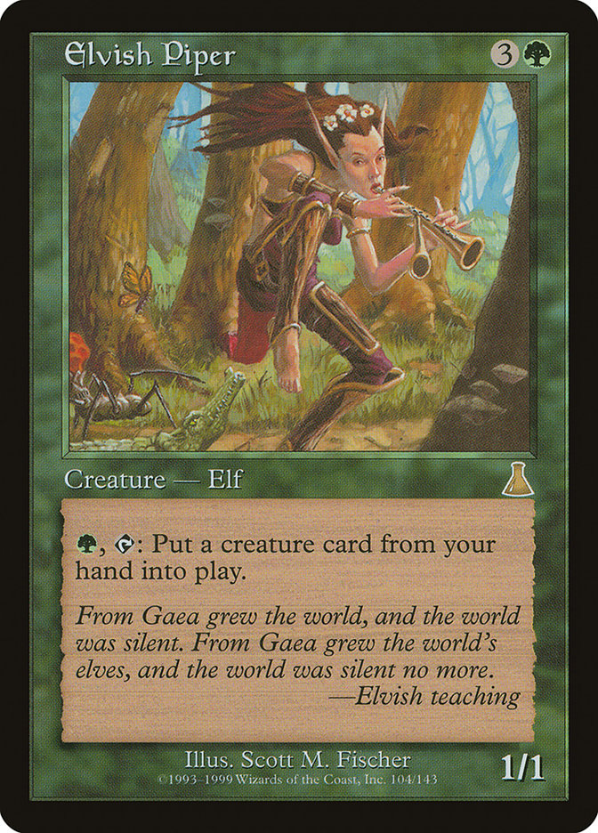 Elvish Piper [Urza's Destiny] | Gamers Paradise