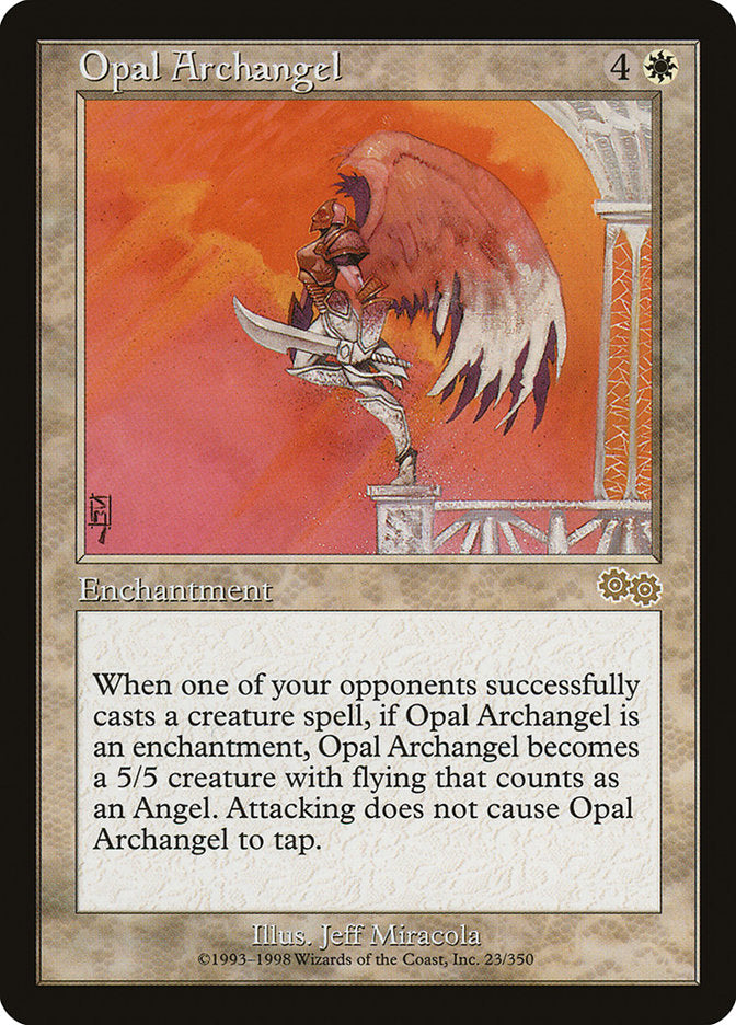 Opal Archangel [Urza's Saga] | Gamers Paradise