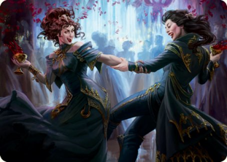 Falkenrath Celebrants 1 Art Card [Innistrad: Crimson Vow Art Series] | Gamers Paradise