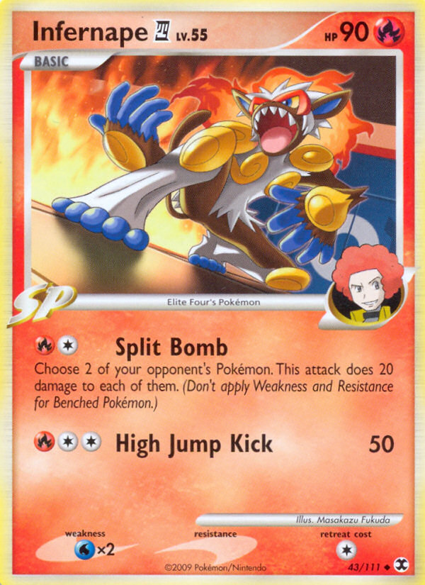 Infernape (43/111) [Platinum: Rising Rivals] | Gamers Paradise