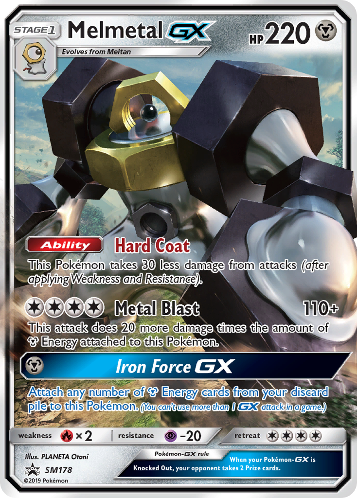 Melmetal GX (SM178) [Sun & Moon: Black Star Promos] | Gamers Paradise