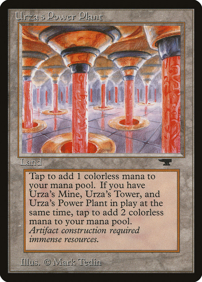 Urza's Power Plant (Red Columns) [Antiquities] | Gamers Paradise