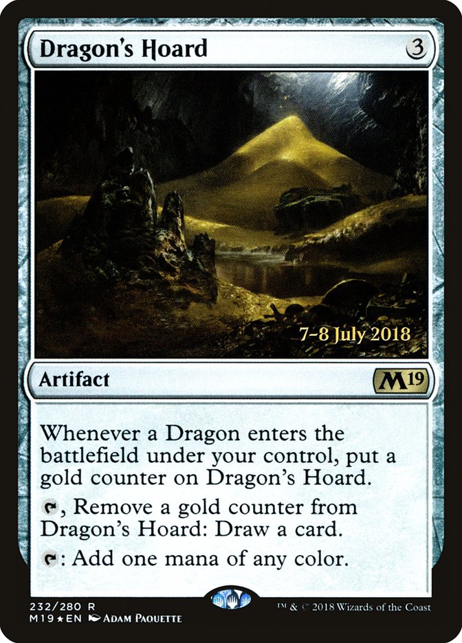 Dragon's Hoard [Core Set 2019 Prerelease Promos] | Gamers Paradise