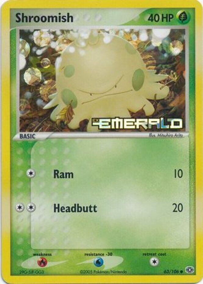 Shroomish (63/106) (Stamped) [EX: Emerald] | Gamers Paradise