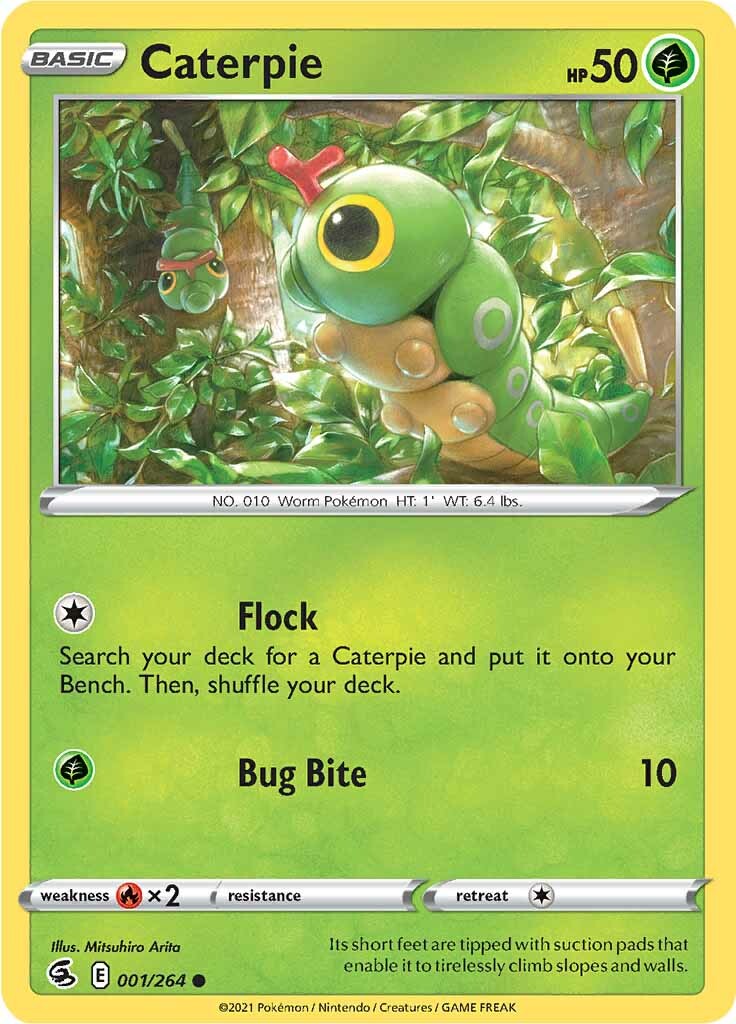 Caterpie (001/264) [Sword & Shield: Fusion Strike] | Gamers Paradise