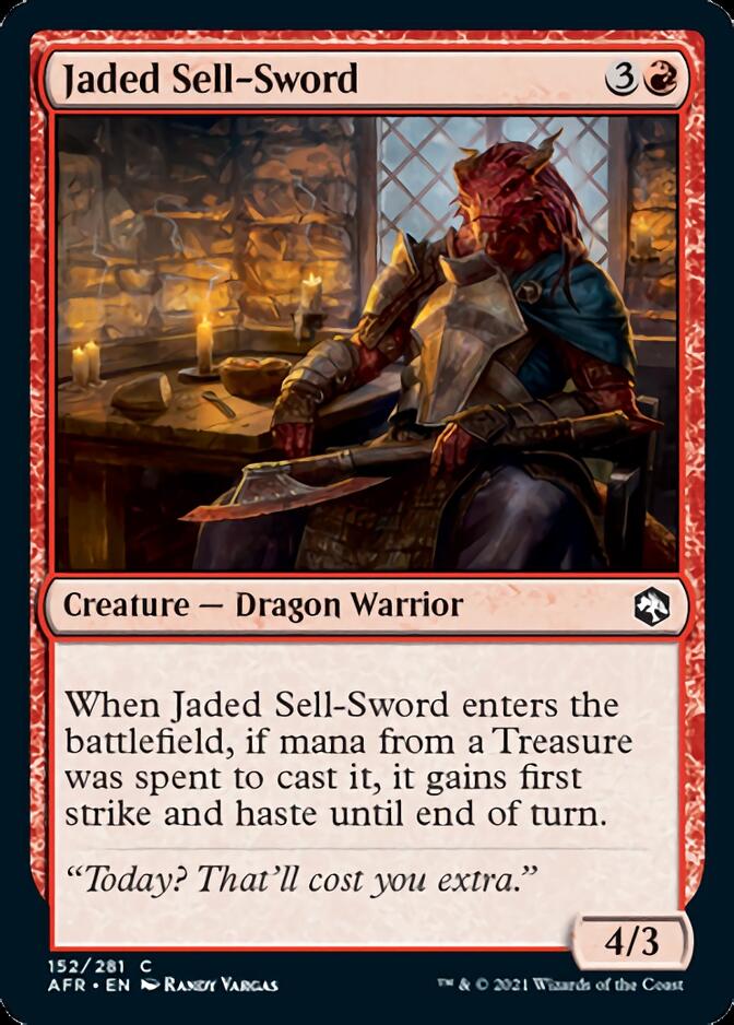 Jaded Sell-Sword [Dungeons & Dragons: Adventures in the Forgotten Realms] | Gamers Paradise