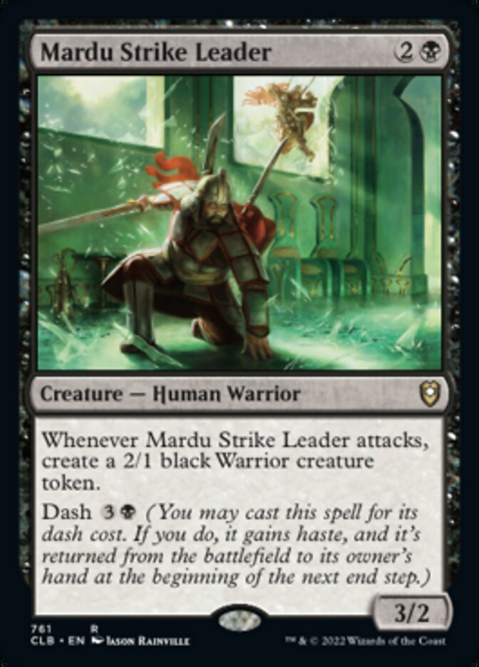 Mardu Strike Leader [Commander Legends: Battle for Baldur's Gate] | Gamers Paradise