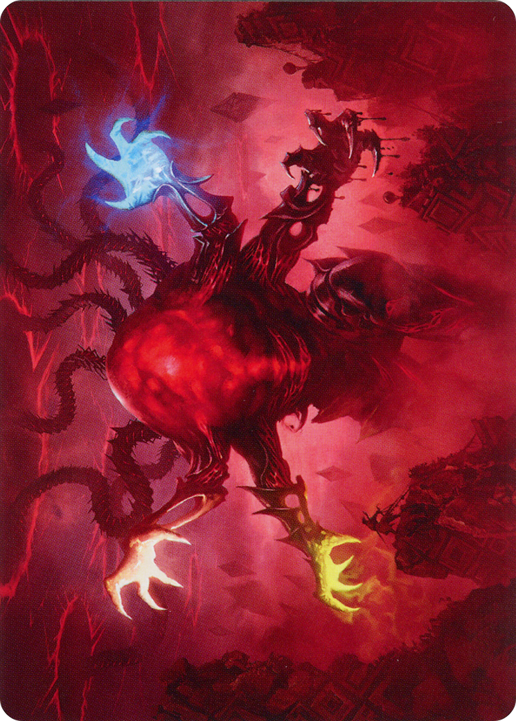 Omnath, Locus of All Art Card (51) [March of the Machine Art Series] | Gamers Paradise