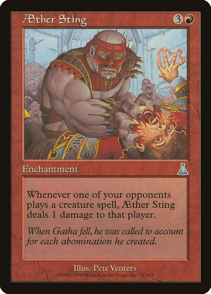 Aether Sting [Urza's Destiny] | Gamers Paradise