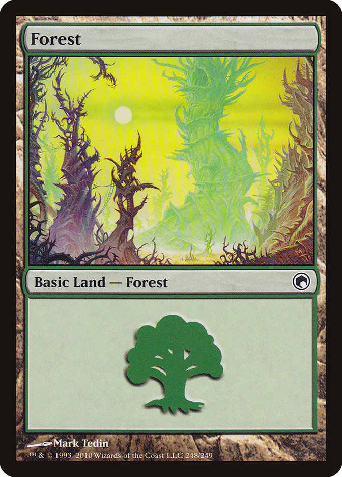 Forest (248) [Scars of Mirrodin] | Gamers Paradise