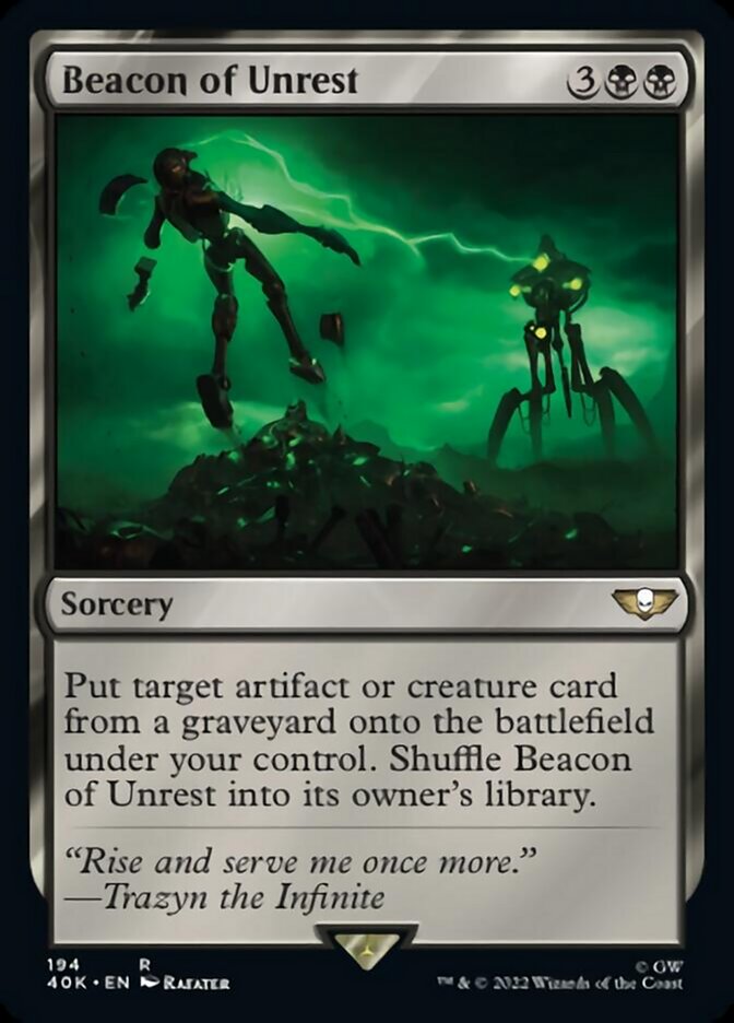 Beacon of Unrest (Surge Foil) [Universes Beyond: Warhammer 40,000] | Gamers Paradise