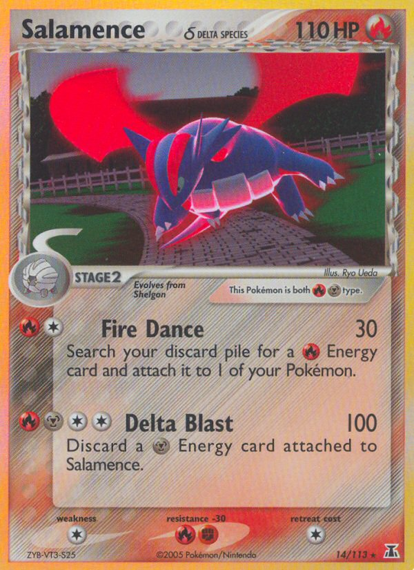 Salamence (14/113) (Delta Species) [EX: Delta Species] | Gamers Paradise