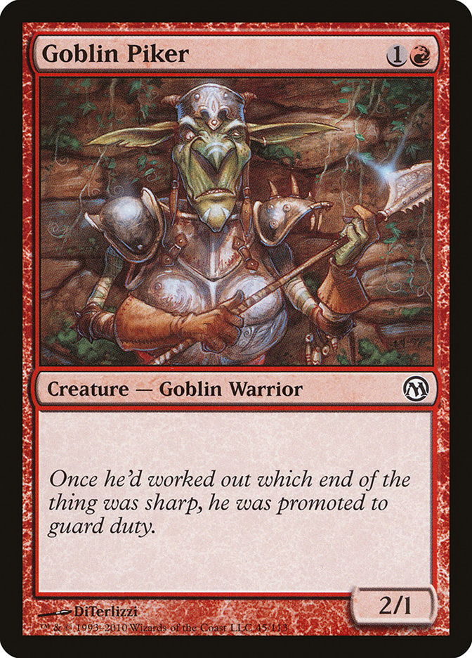 Goblin Piker [Duels of the Planeswalkers] | Gamers Paradise