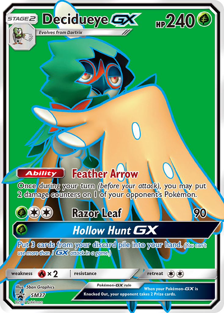 Decidueye GX (SM37) [Sun & Moon: Black Star Promos] | Gamers Paradise