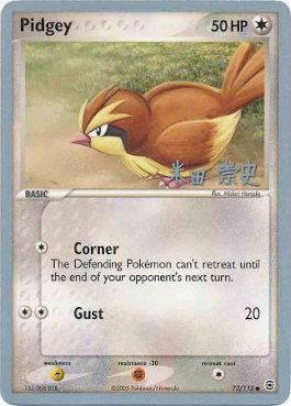 Pidgey (73/112) (Dark Tyranitar Deck - Takashi Yoneda) [World Championships 2005] | Gamers Paradise