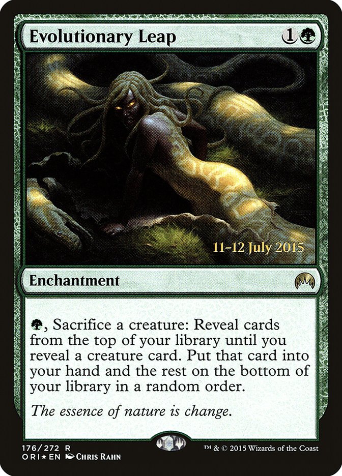 Evolutionary Leap [Magic Origins Prerelease Promos] | Gamers Paradise