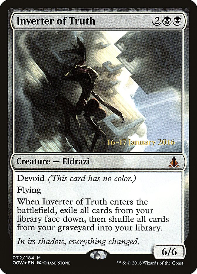 Inverter of Truth [Oath of the Gatewatch Prerelease Promos] | Gamers Paradise