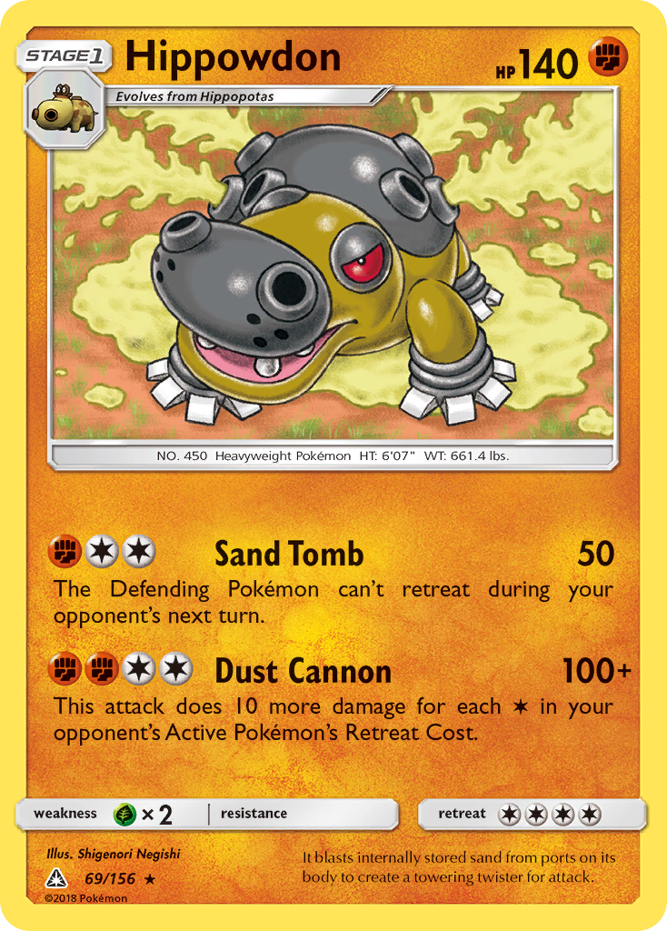 Hippowdon (69/156) [Sun & Moon: Ultra Prism] | Gamers Paradise