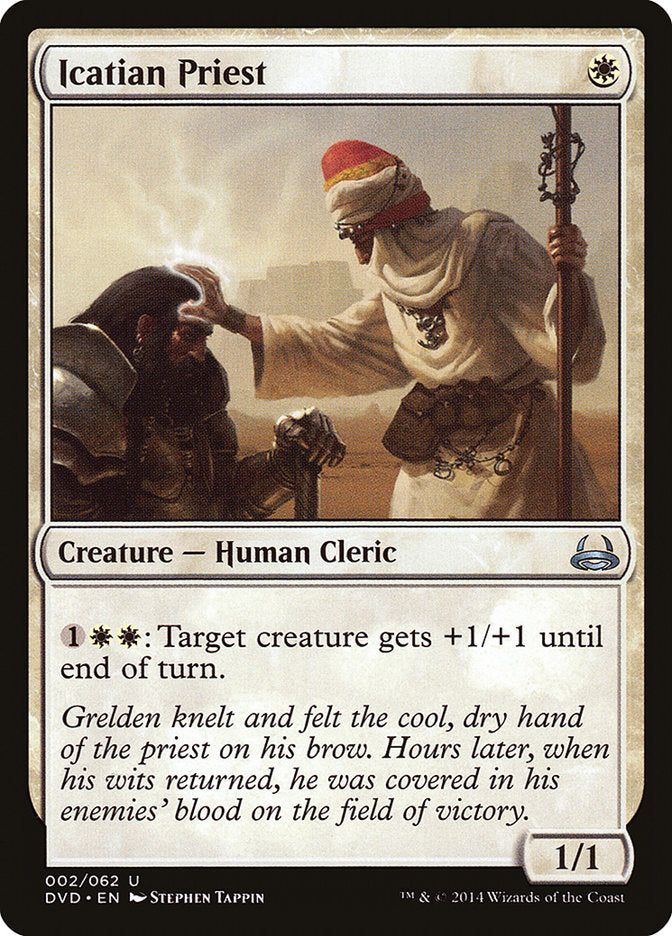 Icatian Priest (Divine vs. Demonic) [Duel Decks Anthology] | Gamers Paradise