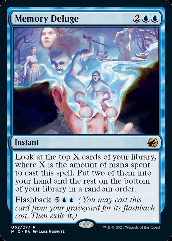 Memory Deluge [Innistrad: Midnight Hunt] | Gamers Paradise