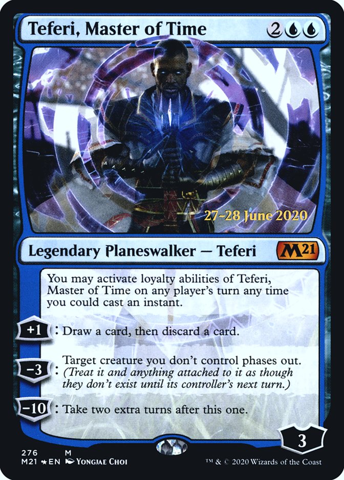 Teferi, Master of Time (276) [Core Set 2021 Prerelease Promos] | Gamers Paradise