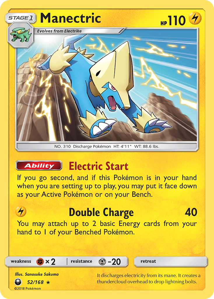 Manectric (52/168) [Sun & Moon: Celestial Storm] | Gamers Paradise