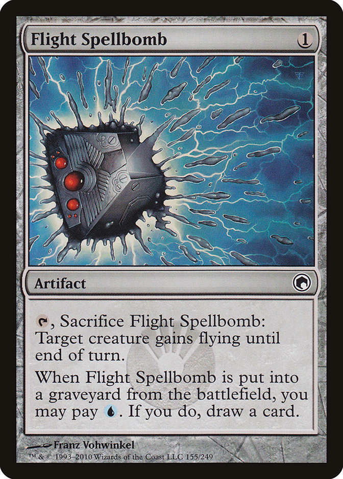 Flight Spellbomb [Scars of Mirrodin] | Gamers Paradise