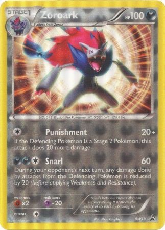 Zoroark (BW19) (Jumbo Card) [Black & White: Black Star Promos] | Gamers Paradise