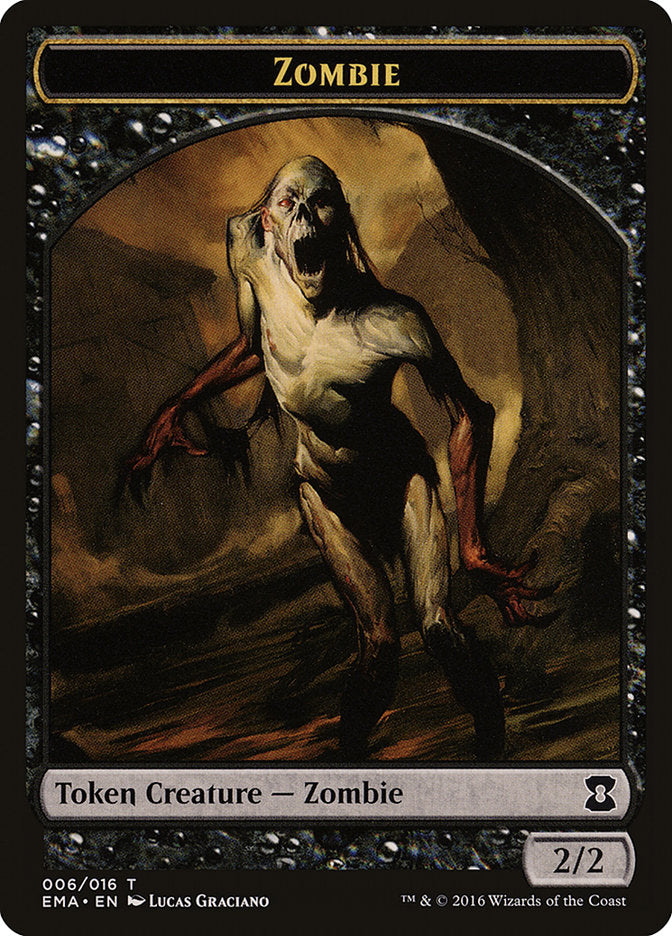 Zombie Token [Eternal Masters Tokens] | Gamers Paradise