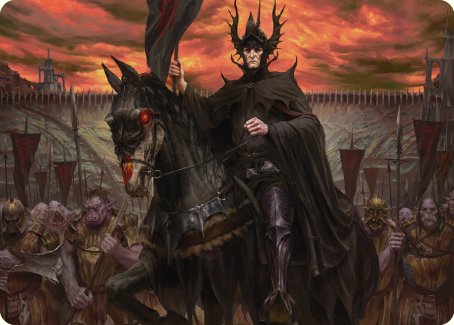 The Mouth of Sauron Art Card [The Lord of the Rings: Tales of Middle-earth Art Series] | Gamers Paradise