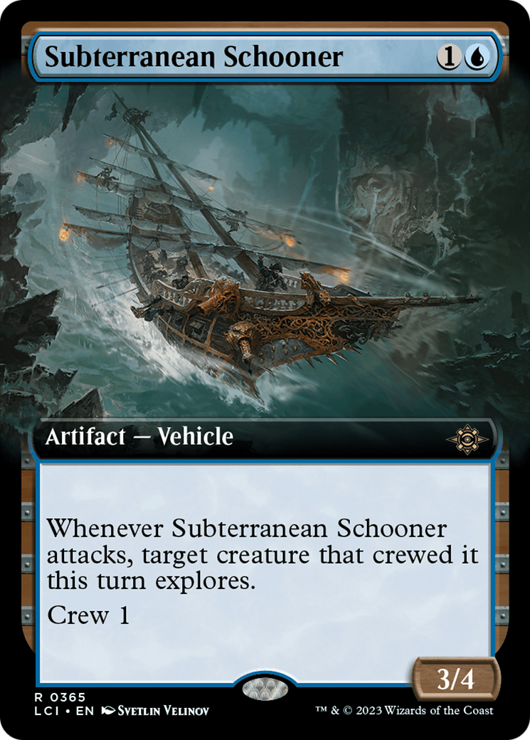 Subterranean Schooner (Extended Art) [The Lost Caverns of Ixalan] | Gamers Paradise