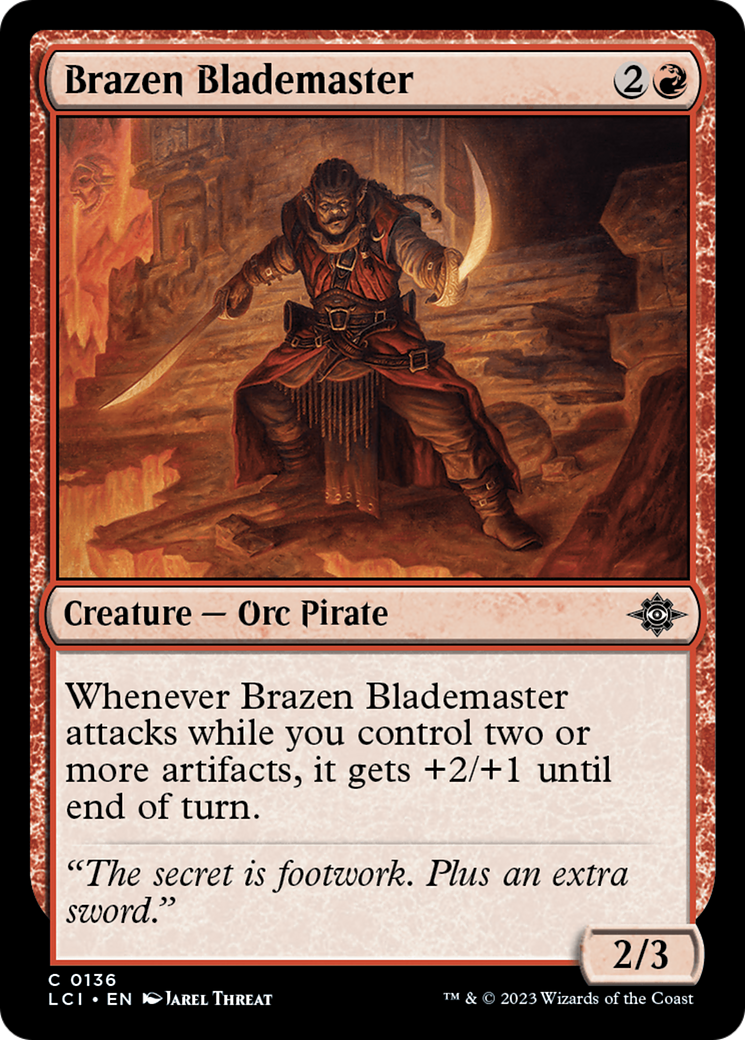 Brazen Blademaster [The Lost Caverns of Ixalan] | Gamers Paradise