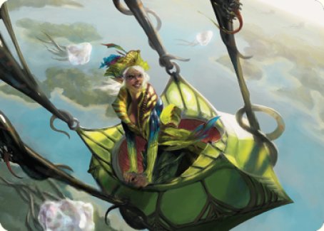 Nael, Avizoa Aeronaut Art Card [Dominaria United Art Series] | Gamers Paradise