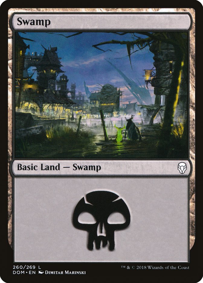 Swamp (260) [Dominaria] | Gamers Paradise